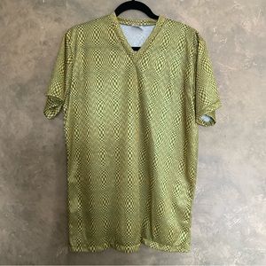 Vintage 90s Psychedelic V-Neck Jersey